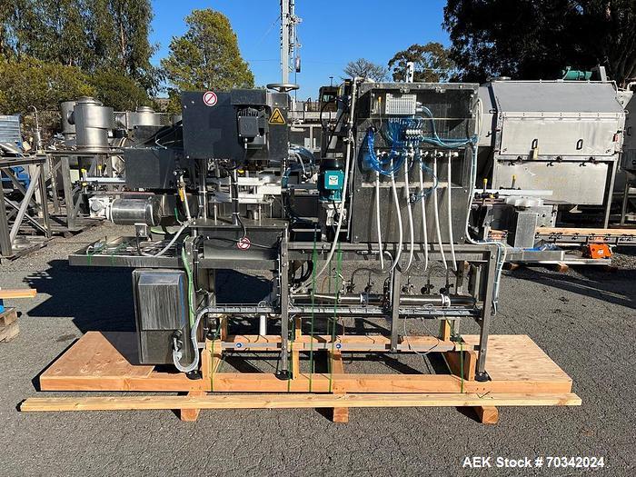 Used Pneumatic Scale Angelus Integrated Filler/Seamer Canning Line
