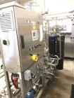 Used- Moravek Bottling Line. 12/12/1. Rinser/Filler/Crowner Tribloc counter pressure beer bottle filling line. Ran at 2,600 ...
