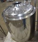 Used- Allied Beverage Tanks Complete 3.5 BBL S/S Brewhouse System . With 3.5 BBL Mash Tun/Brew Kettle. 32 in Interior Diamet...