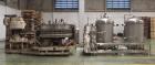 Used Meyer 72 Valve Filler with Angelus 1201 Can Seamer.  Includes Angelus 120L seamer, model 7299469, fitted with 206 EO change parts, retractable 2nd operation cam device, Oulton drive motor, 22 kW...