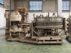 Used Meyer 72 Valve Filler with Angelus 1201 Can Seamer.  Includes Angelus 120L seamer, model 7299469, fitted with 206 EO change parts, retractable 2nd operation cam device, Oulton drive motor, 22 kW...