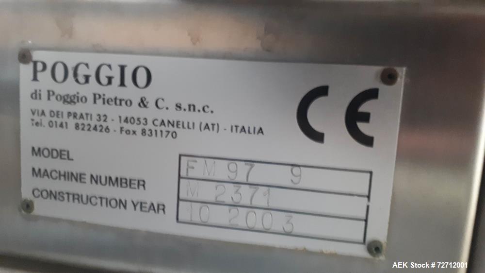 Used Poggio Wine Bottling Line