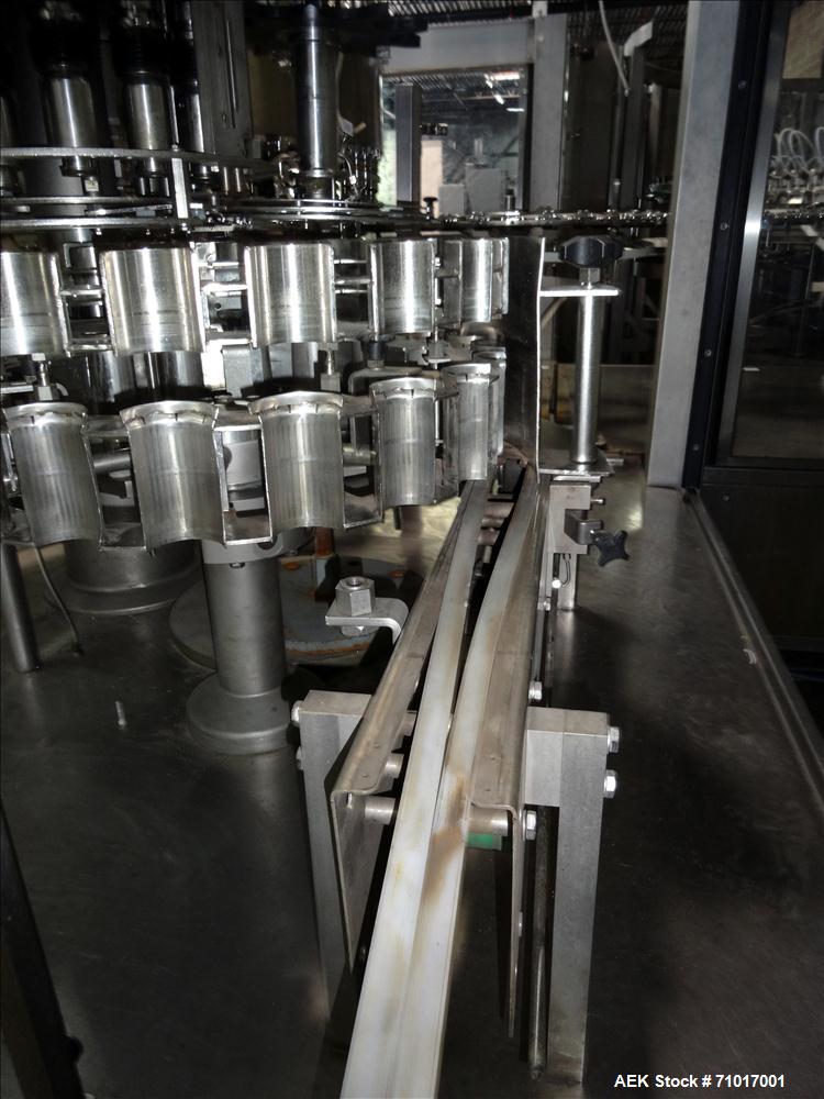 Used Krones Vacufill Bottled Water Beverage Rinser/Filler/Capper