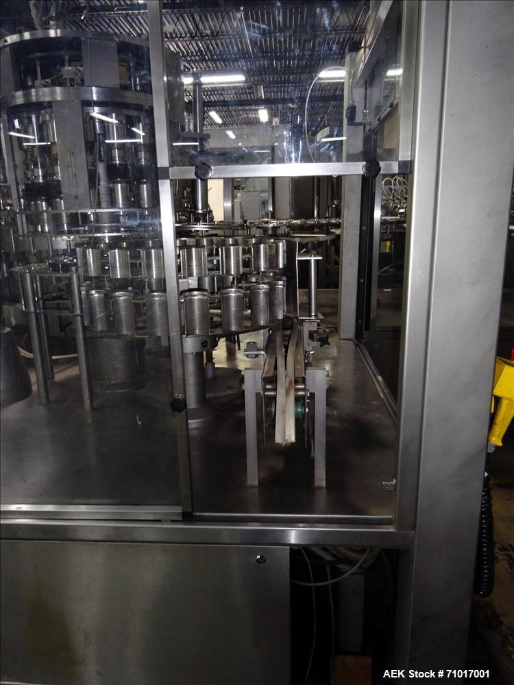Used Krones Vacufill Bottled Water Beverage Rinser/Filler/Capper