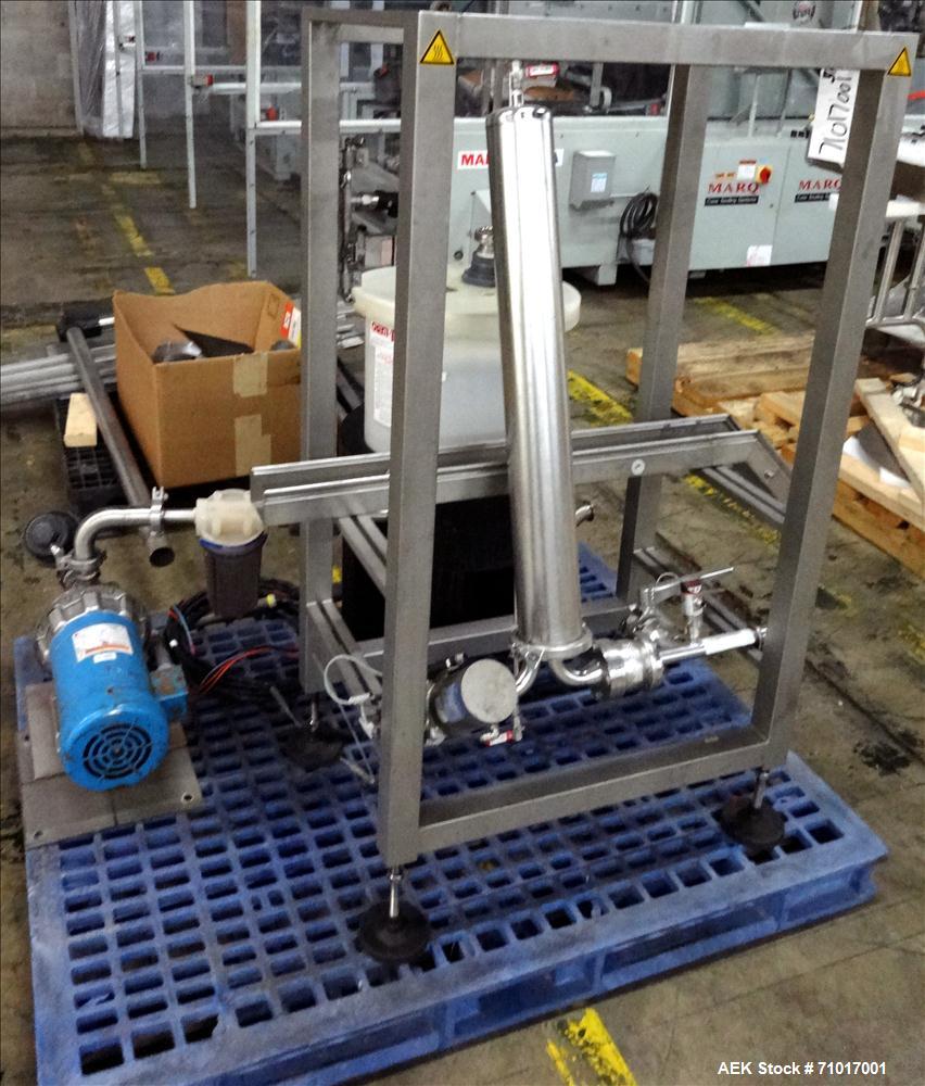 Used Krones Vacufill Bottled Water Beverage Rinser/Filler/Capper