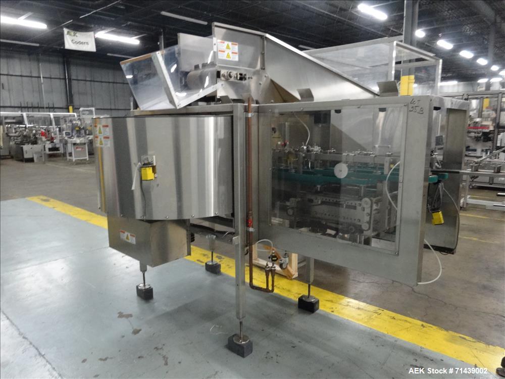 Used Sympac Model 16/16/4 Tribloc 16.9 oz Bottle Water Filling Line