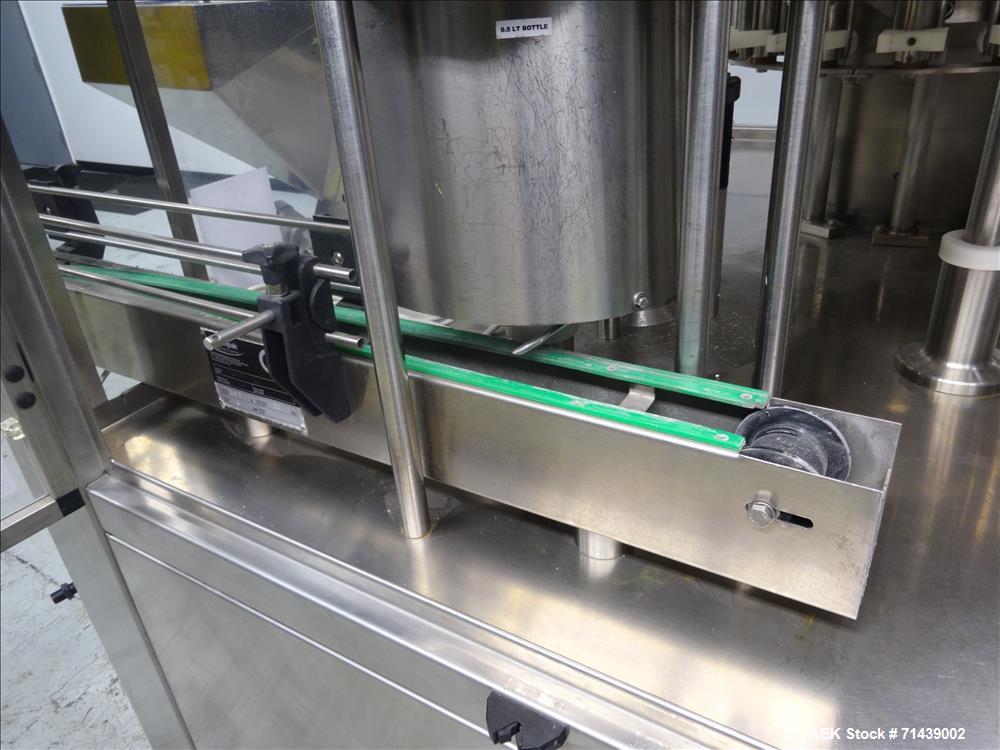 Used Sympac Model 16/16/4 Tribloc 16.9 oz Bottle Water Filling Line