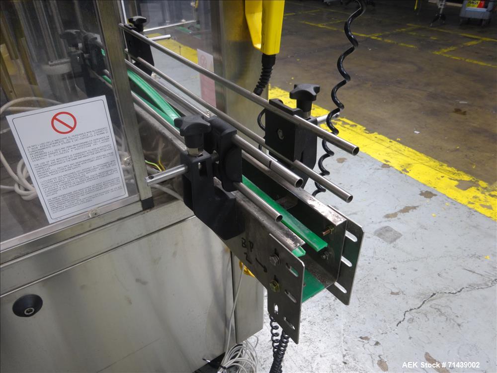 Used Sympac Model 16/16/4 Tribloc 16.9 oz Bottle Water Filling Line