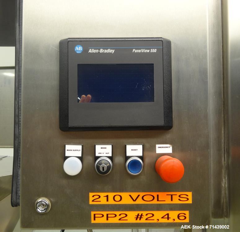 Used Sympac Model 16/16/4 Tribloc 16.9 oz Bottle Water Filling Line