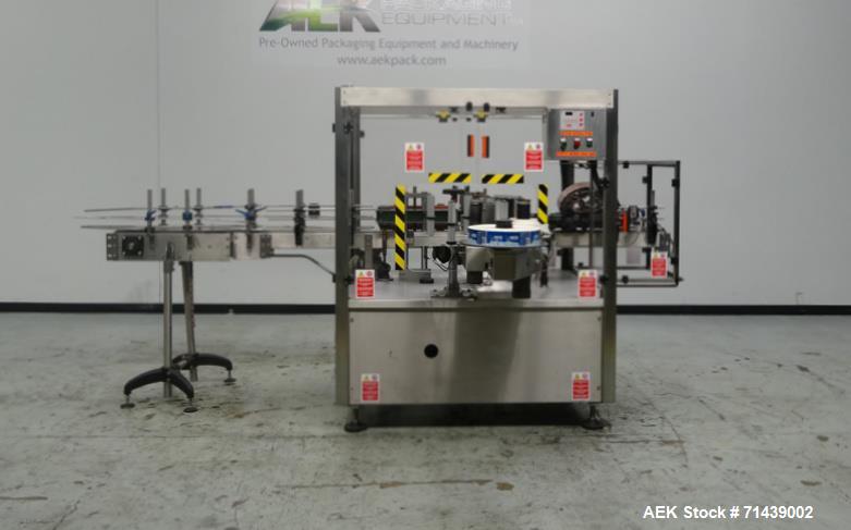 Used Sympac Model 16/16/4 Tribloc 16.9 oz Bottle Water Filling Line