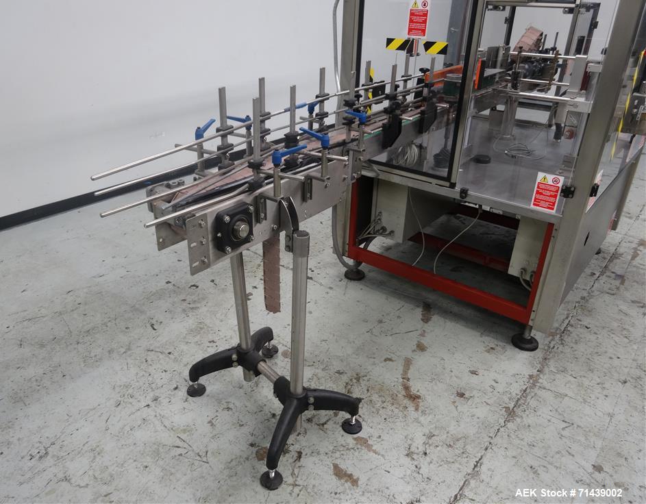Used Sympac Model 16/16/4 Tribloc 16.9 oz Bottle Water Filling Line