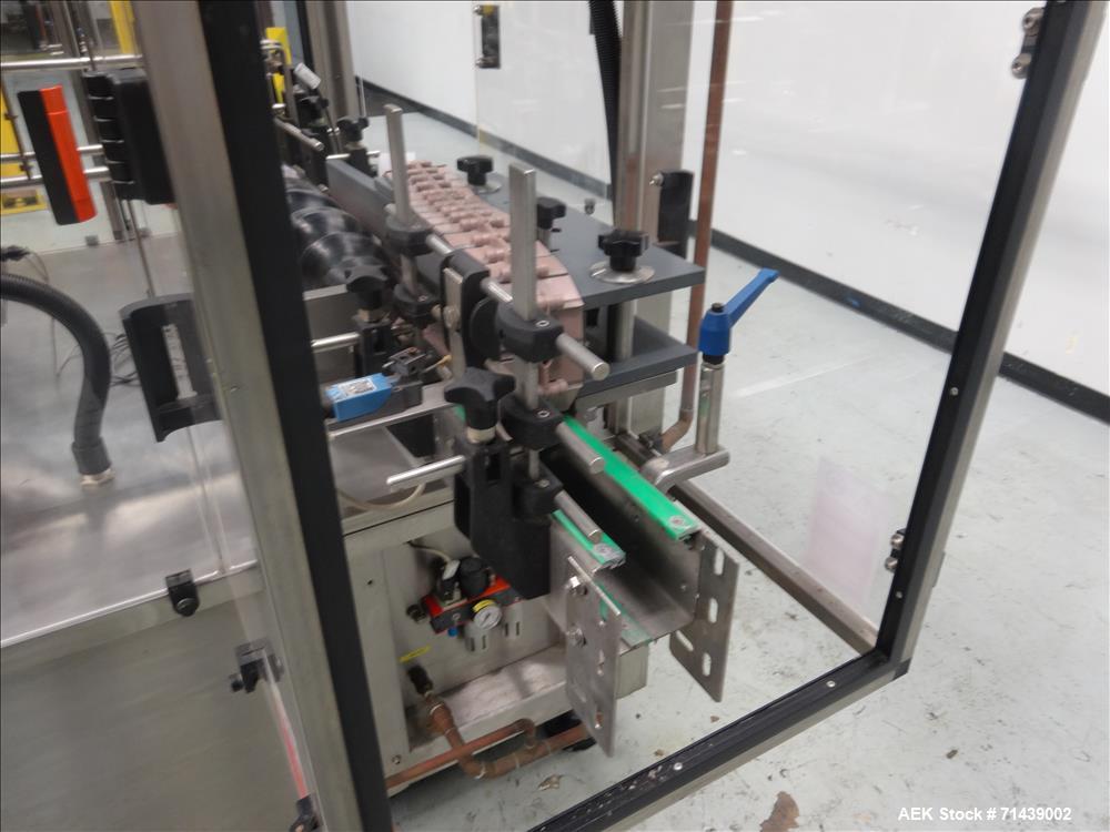 Used Sympac Model 16/16/4 Tribloc 16.9 oz Bottle Water Filling Line
