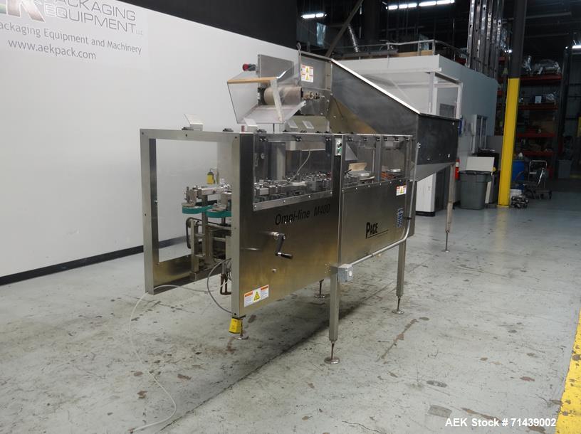 Used Sympac Model 16/16/4 Tribloc 16.9 oz Bottle Water Filling Line