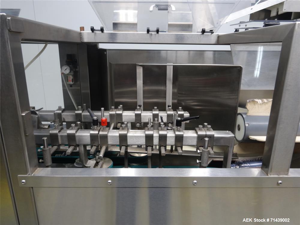 Used Sympac Model 16/16/4 Tribloc 16.9 oz Bottle Water Filling Line