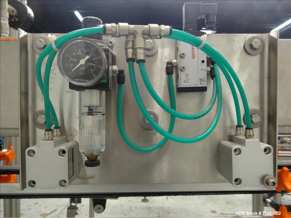 Used Sympac Model 16/16/4 Tribloc 16.9 oz Bottle Water Filling Line