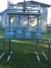 Used Water Bottling Plant, 18.9L, 11L, and 4L Bottles. Plant consists of: 1 x 4 bottle filler with conveyor. (1) bottle water cooler type washer with ozonator. (1) Ozonator, (1) oxygen generator and ...