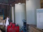 Used Water Bottling Plant, 18.9L, 11L, and 4L Bottles. Plant consists of: 1 x 4 bottle filler with conveyor. (1) bottle water cooler type washer with ozonator. (1) Ozonator, (1) oxygen generator and ...
