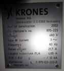 Used Krones Vacufill Bottled Water Beverage Rinser/Filler/Capper