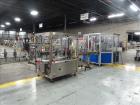 Used Sympac Model 16/16/4 Tribloc 16.9 oz Bottle Water Filling Line