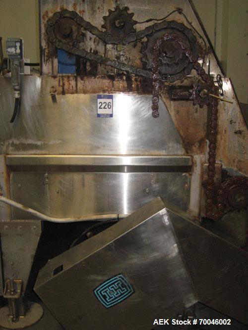 Used I&H Pasteurizer/Cooler, Approximately 14' x 60', Stainless Steel. Cooling tunnel with plastic Intralox-style belt. Discharge end drive. Modular construction consisting of (7) 8’ long sections. I...