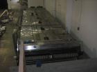 Used I&H Pasteurizer/Cooler, Approximately 14' x 60', Stainless Steel. Cooling tunnel with plastic Intralox-style belt. Discharge end drive. Modular construction consisting of (7) 8’ long sections. I...
