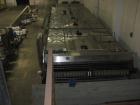 Used I&H Pasteurizer/Cooler, Approximately 14' x 60', Stainless Steel. Cooling tunnel with plastic Intralox-style belt. Discharge end drive. Modular construction consisting of (7) 8’ long sections. I...