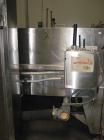 Used I&H Pasteurizer/Cooler, Approximately 14' x 60', Stainless Steel. Cooling tunnel with plastic Intralox-style belt. Discharge end drive. Modular construction consisting of (7) 8’ long sections. I...