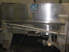 Used I&H Pasteurizer/Cooler, Approximately 14' x 60', Stainless Steel. Cooling tunnel with plastic Intralox-style belt. Discharge end drive. Modular construction consisting of (7) 8’ long sections. I...