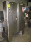Used I&H Pasteurizer/Cooler, Approximately 14' x 60', Stainless Steel. Cooling tunnel with plastic Intralox-style belt. Discharge end drive. Modular construction consisting of (7) 8’ long sections. I...