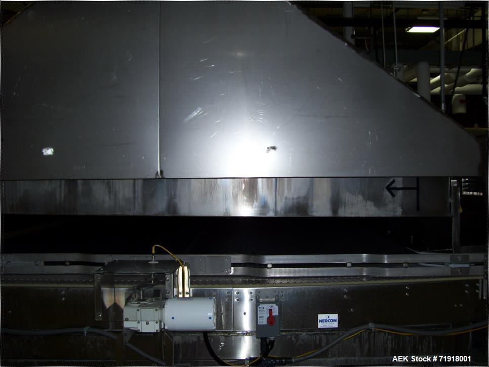 Used Cooling Tunnel that was converted to be used as a Pasteurizing / Cooling