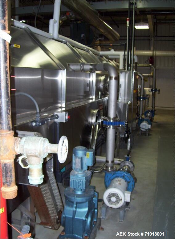 Used Cooling Tunnel that was converted to be used as a Pasteurizing / Cooling