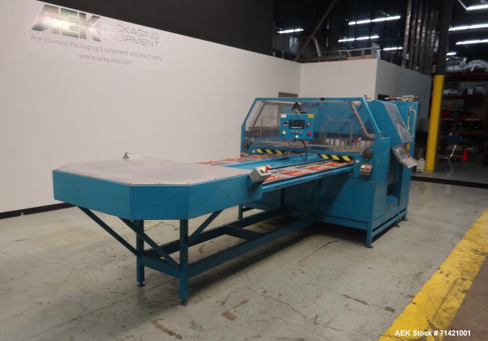 Used Algus Model 16S-1216 3EE Carousel Blister Sealer