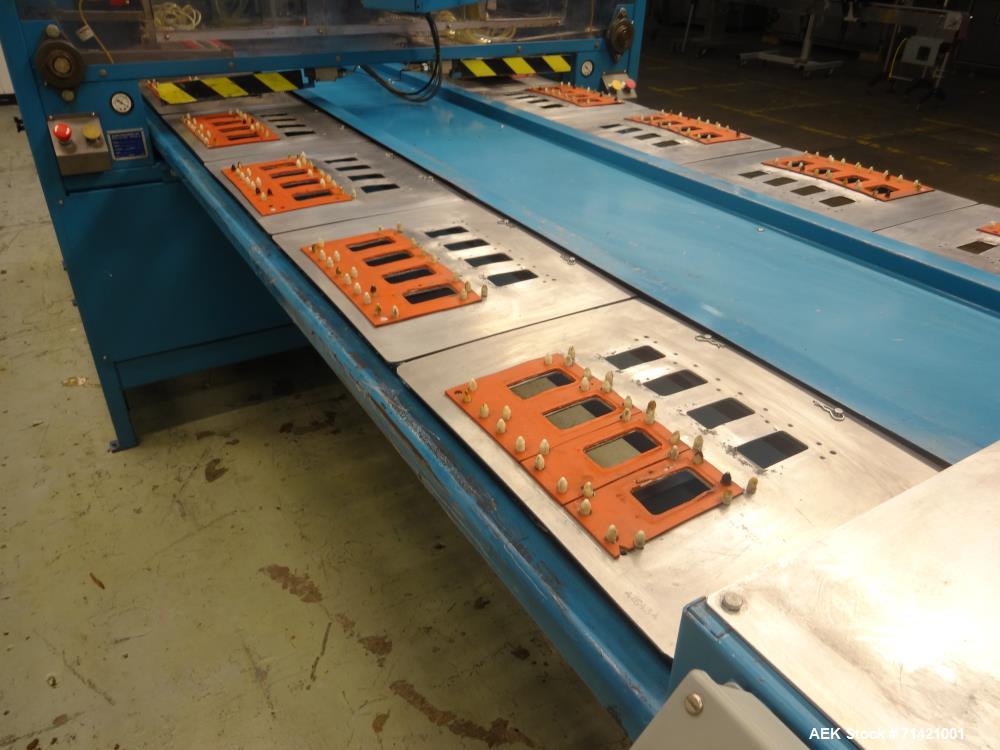 Used Algus Model 16S-1216 3EE Carousel Blister Sealer