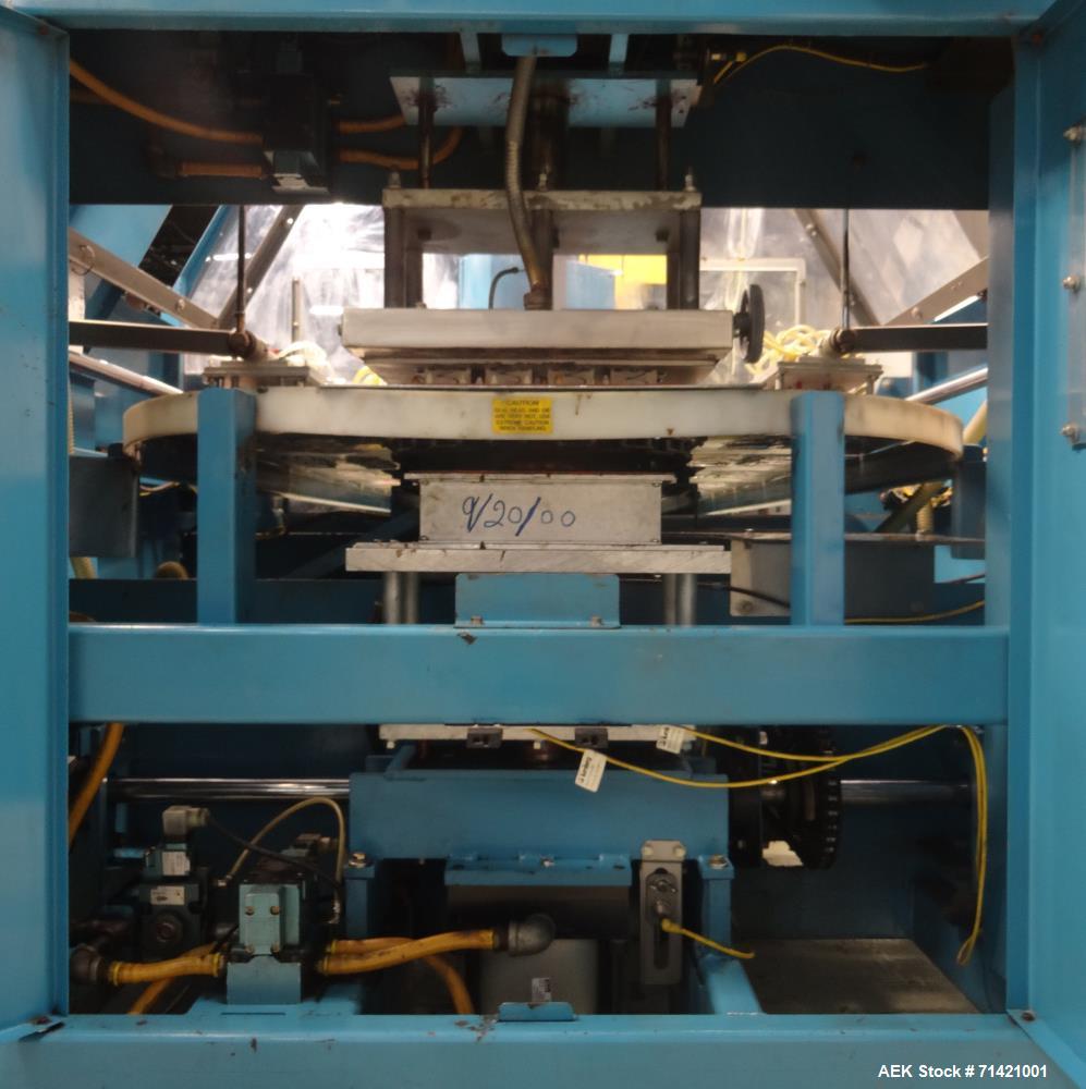 Used Algus Model 16S-1216 3EE Carousel Blister Sealer