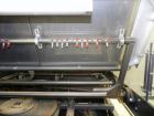 Used Alloyd Model 16SC1216 Blister Sealer. Capable of speeds from 6 to 20 cycles per minute. Has 16 stations with 12