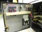 Used Alloyd Model 16SC1216 Blister Sealer. Capable of speeds from 6 to 20 cycles per minute. Has 16 stations with 12