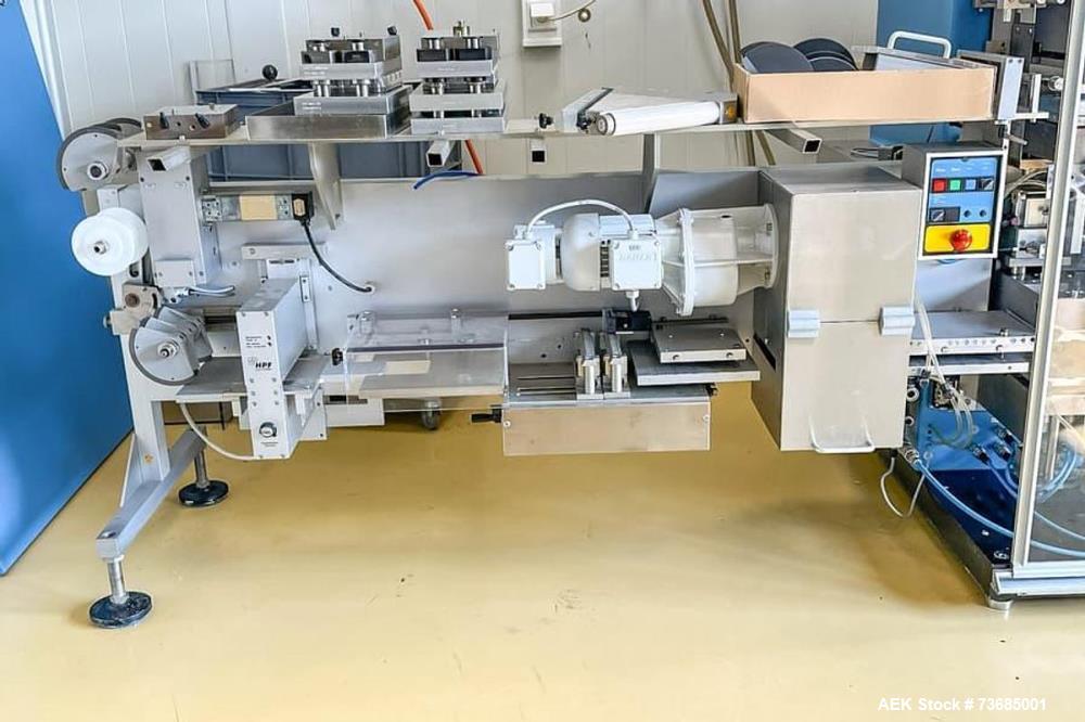 Used Uhlmann UPS 300 Automatic Inline Blister Sealer – Pharmaceutical Blister Packaging Machine for PVC/ALU Blisters