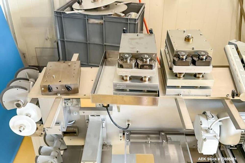 Used Uhlmann UPS 300 Automatic Inline Blister Sealer – Pharmaceutical Blister Packaging Machine for PVC/ALU Blisters