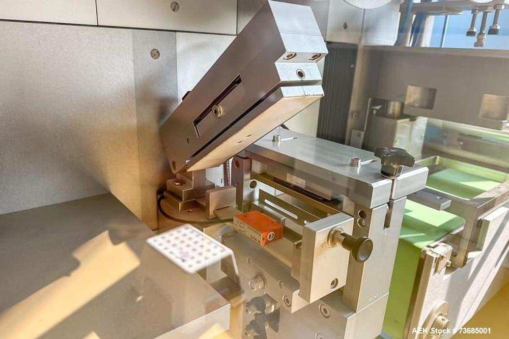 Used Uhlmann UPS 300 Automatic Inline Blister Sealer – Pharmaceutical Blister Packaging Machine for PVC/ALU Blisters