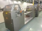 Used Alloyd Straight Line Blister Card Sealer, Model 13SL14284FE, Serial #2000-099. Manual load, max seal area is 14