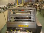 Used Alloyd Straight Line Blister Card Sealer, Model 13SL14284FE, Serial #2000-099. Manual load, max seal area is 14