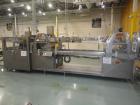 Used Alloyd Straight Line Blister Card Sealer, Model 13SL14284FE, Serial #2000-099. Manual load, max seal area is 14