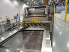 Used Alloyd Straight Line Blister Card Sealer, Model 13SL14284FE, Serial #2000-099. Manual load, max seal area is 14
