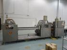 Used Alloyd Straight Line Blister Card Sealer, Model 13SL14284FE, Serial #97301. Manual load, max seal area is  14