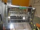 Used Alloyd Straight Line Blister Card Sealer, Model 13SL14284FE, Serial #97301. Manual load, max seal area is  14