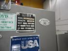Used Alloyd Straight Line Blister Card Sealer, Model 13SL14284FE, Serial #97301. Manual load, max seal area is  14