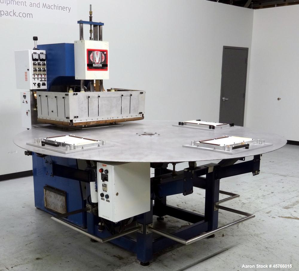 Used Markperi Model MP10 DS RF Welder/Rotary Blister Sealer