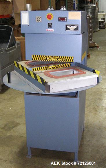 Used- Starview Rotary Blister Sealer, Model MR2 14X18.