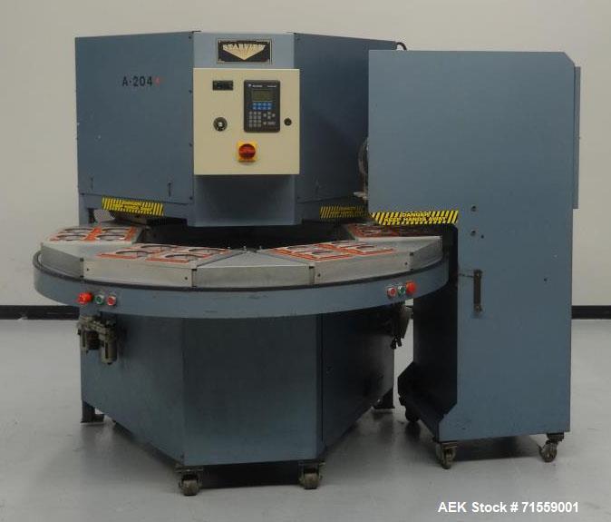 Used Starview Model PHS6-1418 Semi-Automatic Rotary Blister Sealer
