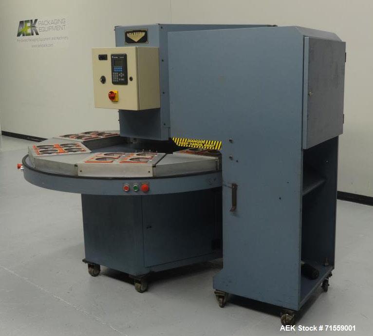 Used Starview Model PHS6-1418 Semi-Automatic Rotary Blister Sealer